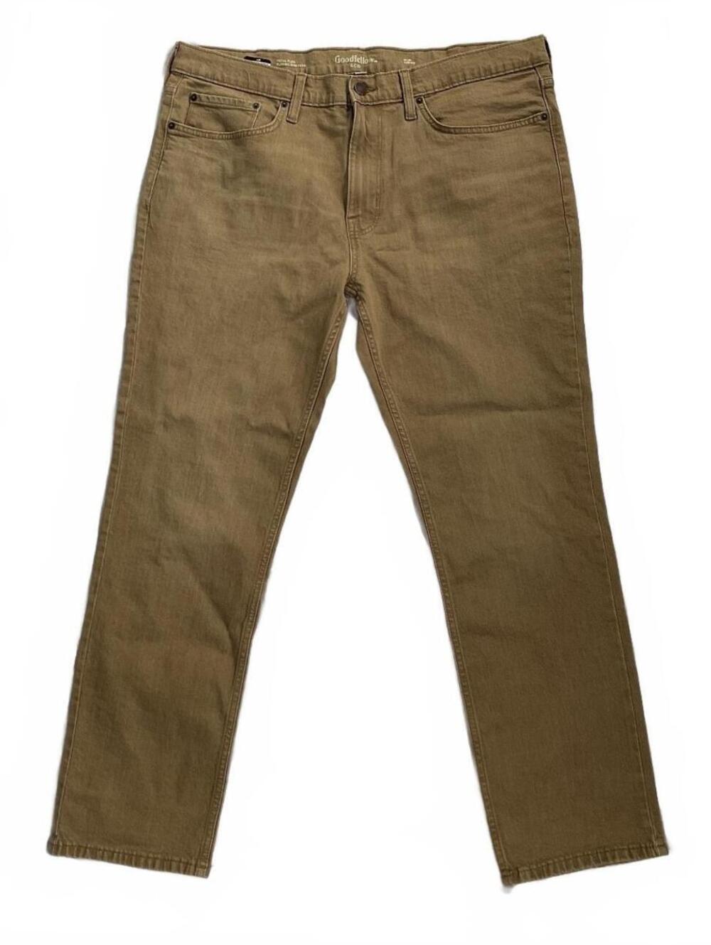 NWOT Goodfellow & Co 5-Pocket Slim Straight Tan Jeans - 40x30